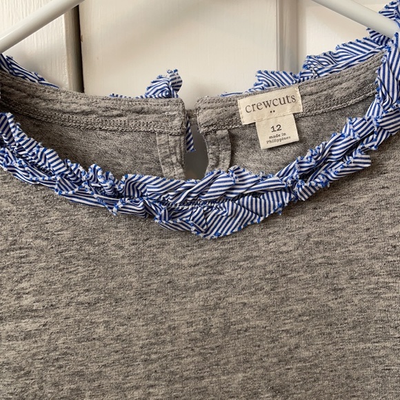 Crewcuts Ruffle Neck Tee - Picture 4 of 4